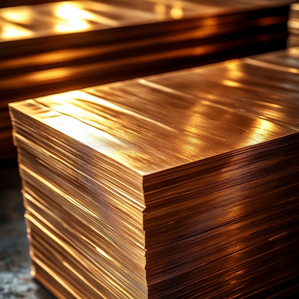 Лист бронзовый